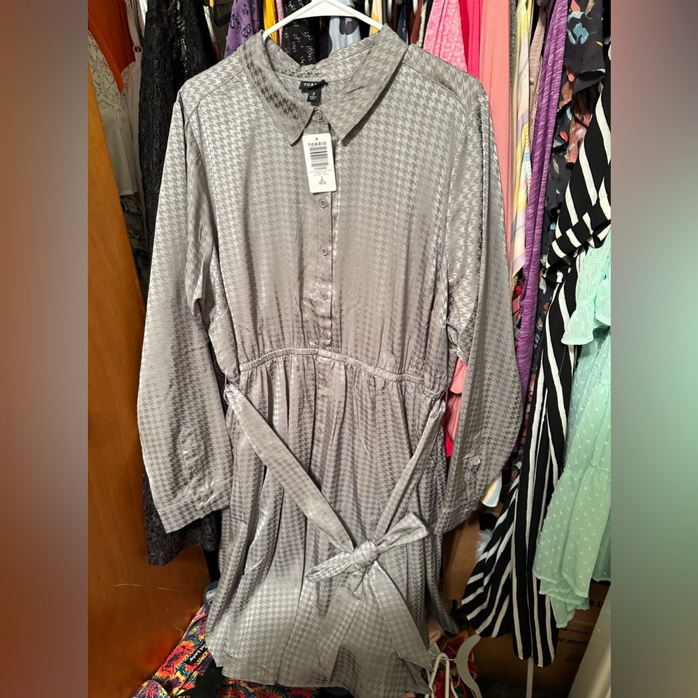 Business casual gray size 18 dress